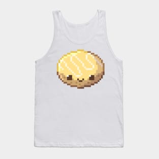 Pixel Lemon jelly donut Tank Top